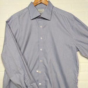 Daniel Dolce men's lavender formal long sleeve button down shirt made in Italy